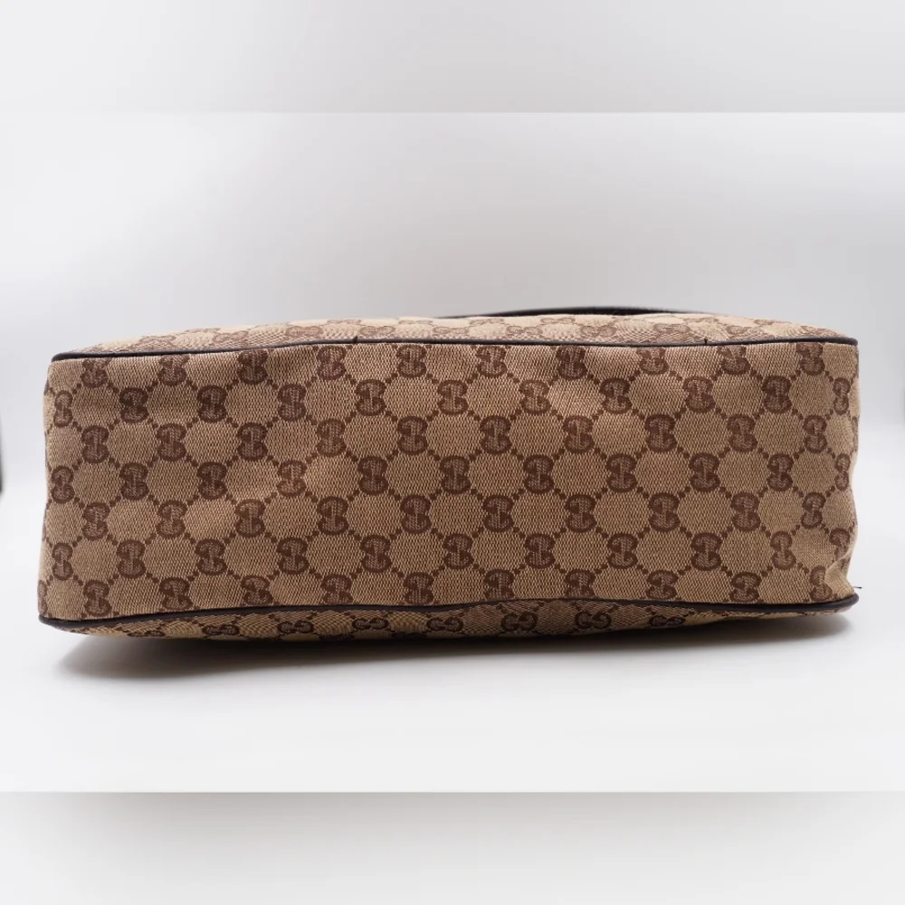 BL09 ❤️ Gucci GG Monogram Canvas Messenger Bag